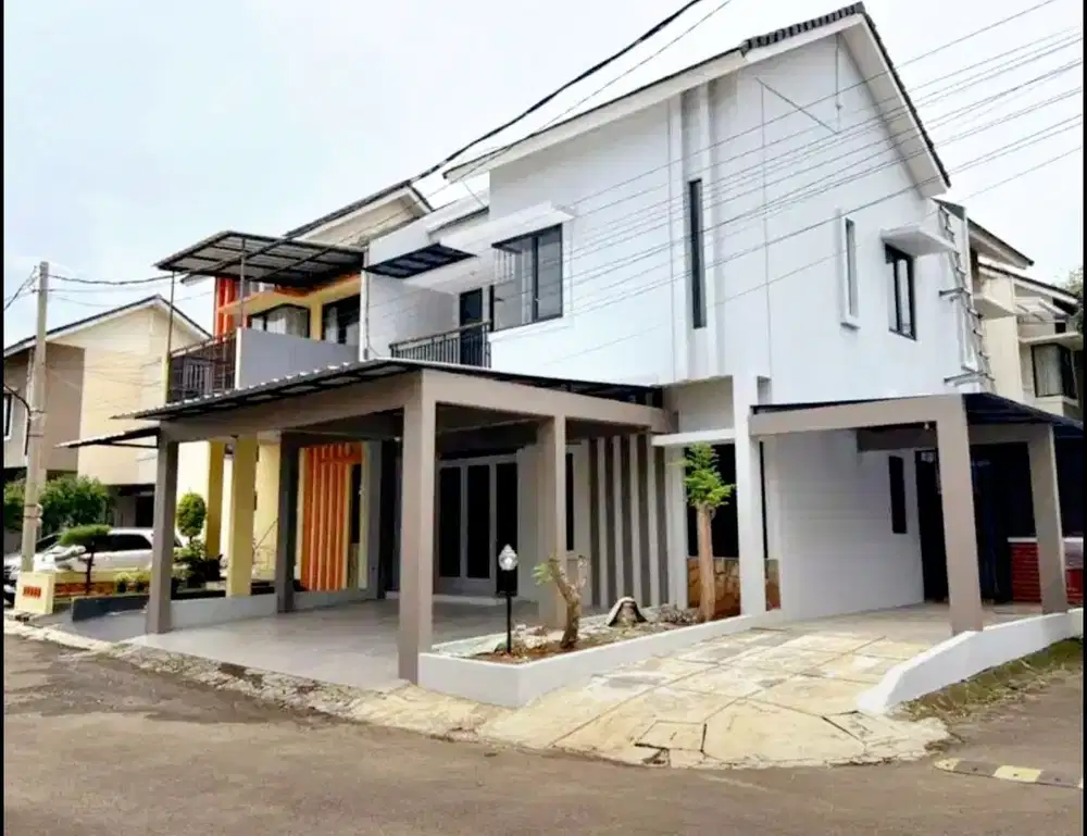 BRAND NEW HOUSE HOOK 2 LANTAI DI PERMATA GREEN RESIDENCE PAMULANG