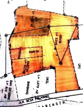 Jual Tanah di jl Palasari - Legok, Tangerang