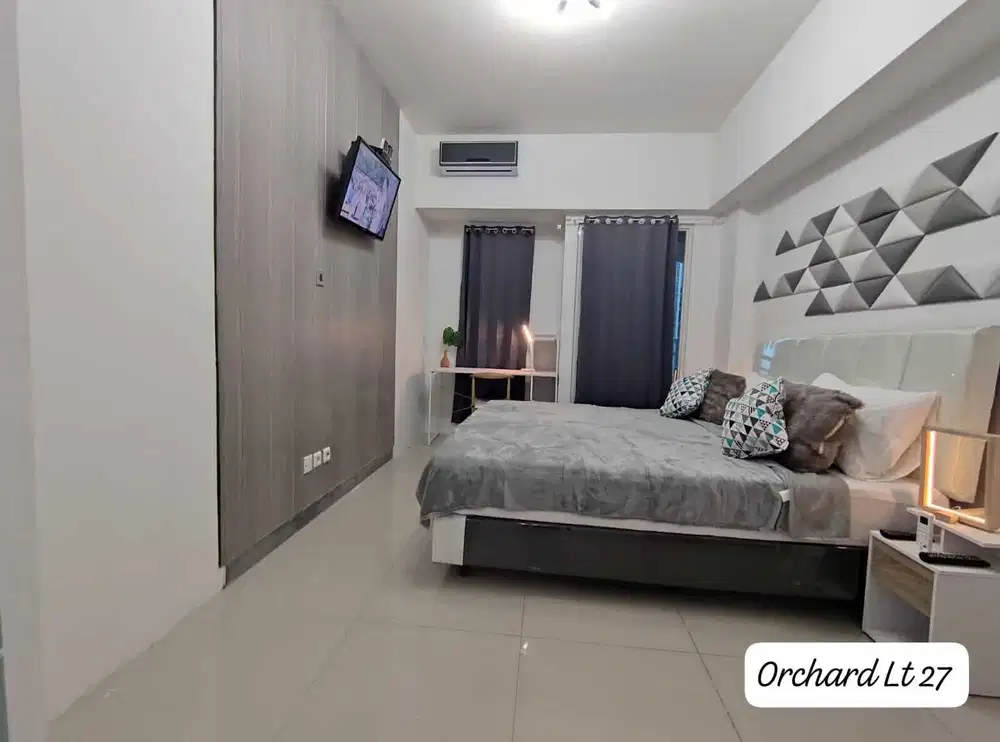 Sewa Apartemen Orchard, Studio, Furnish, Surabaya Barat
