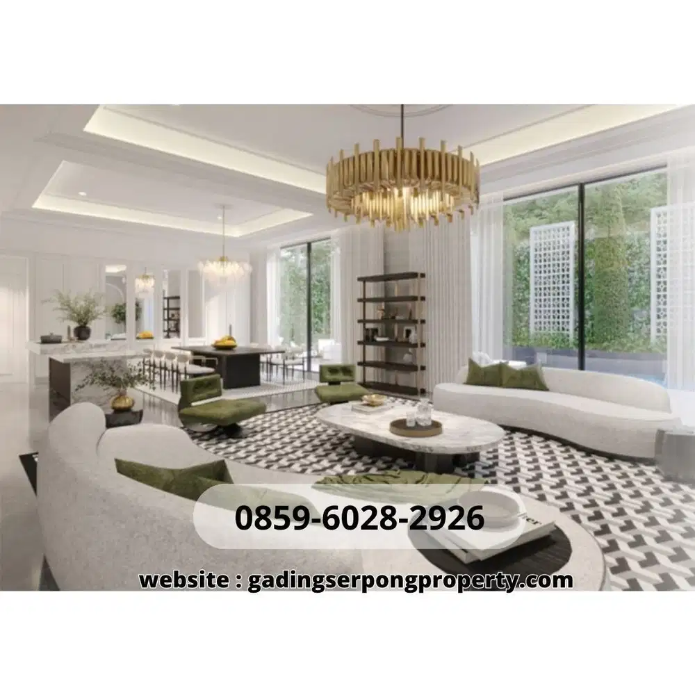 Dijual Cluster 14m Daerah Alam Sutera Gramerci SHM Rumah tipe besar 12