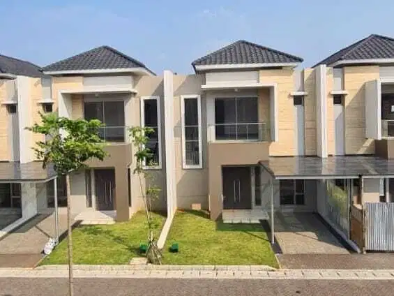 Disewakan rumah furnish 3 kamar 160meter di golf island pik