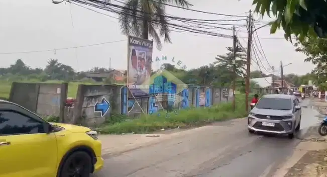 Jual Tanah Ex-Workshop di Jalan Padatkarya Curug, Tangerang - Banten