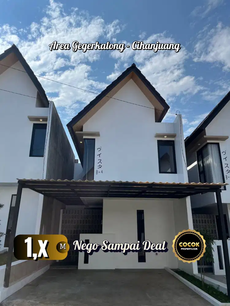 JARANG ADA! Rumah Luas Gaya Jepang di Sayap Gegerkalong Cihanjuang