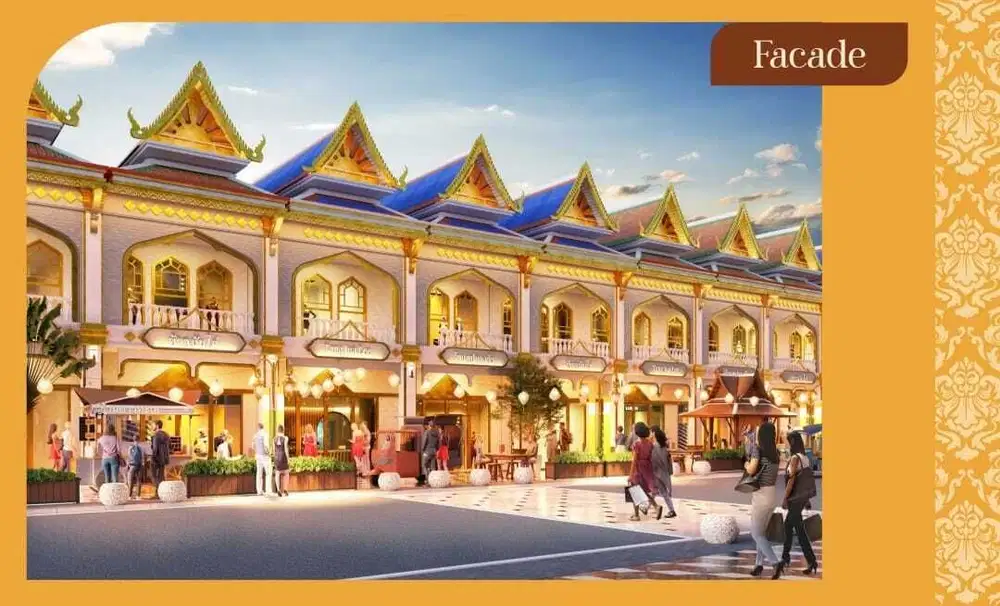 Dijual PIK2 Rukan simianfo 2lt 4.5x15 bisa cicilan 60x