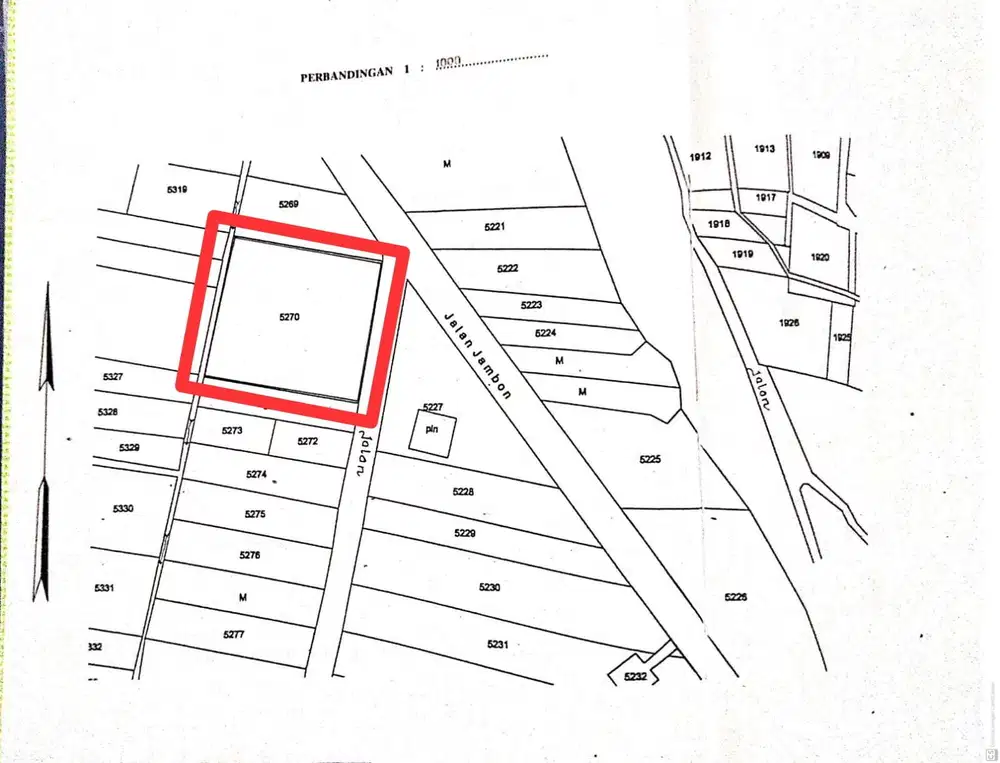 SHMS 2149m2 Jalan Jambon Dekat JCM, SKE, Jl Kabupaten, Jl Magelang