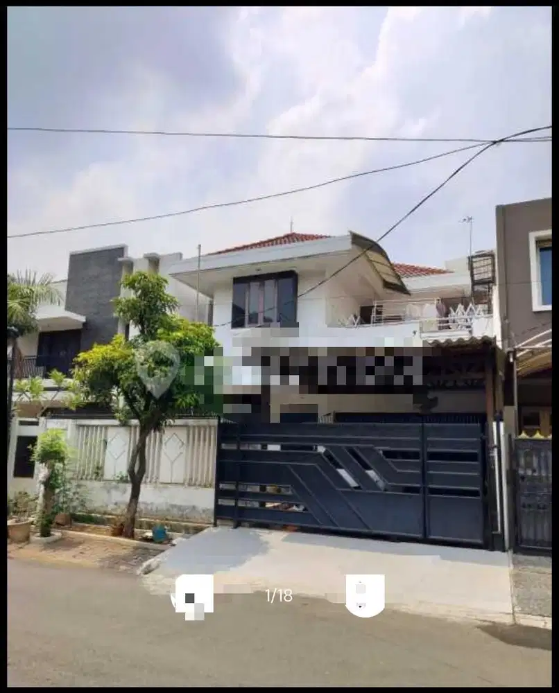 Dijual Rumah 2 lantai di jl Kembang Indah, puri Indah, Jakarta barat