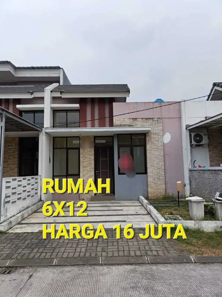Termurah Rumah 6x12 cluster Citra Raya Tangerang 16juta