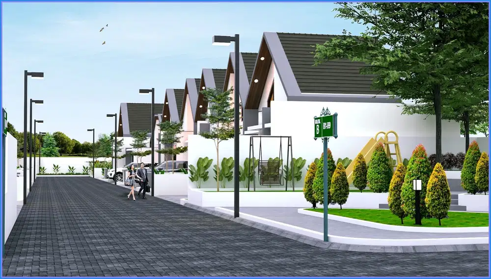 Rumah Dijual Sleman Nuansa Villa Dekat Kampus UMY