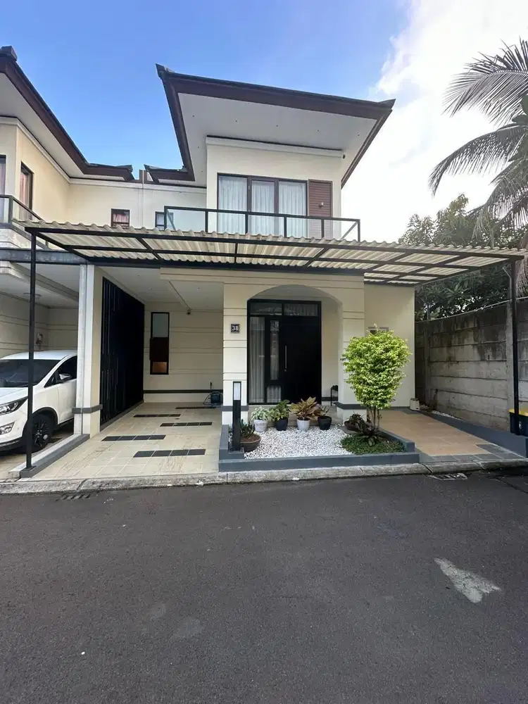 Dijual Rumah Full furnish desain modern di Swancity Cikupa Tangerang