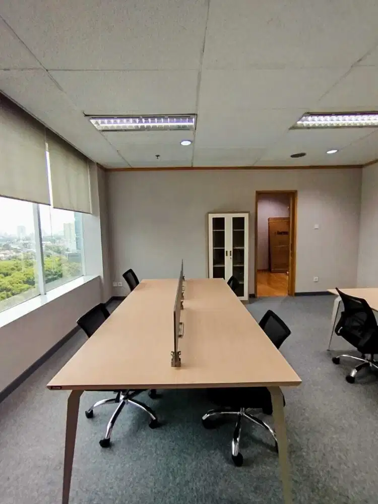 SEWA KANTOR DI JAKARTA SELATAN KUNINGAN  100M2 FURNISH 300K NEGO
