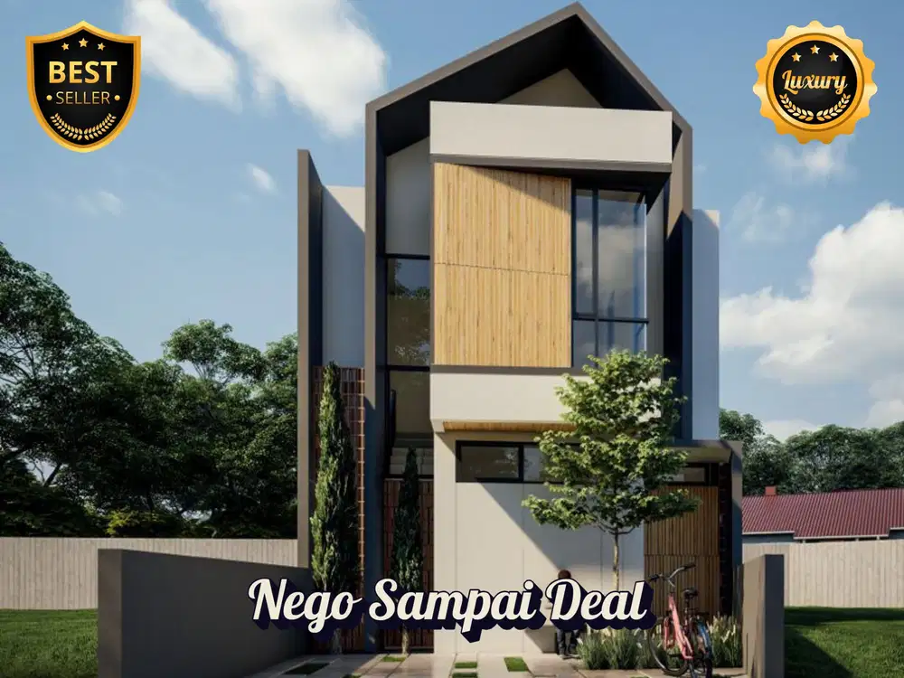 PALING TERJANGKAU! Rumah Rasa Villa Di Dekat Ledeng Setiabudi Lembang