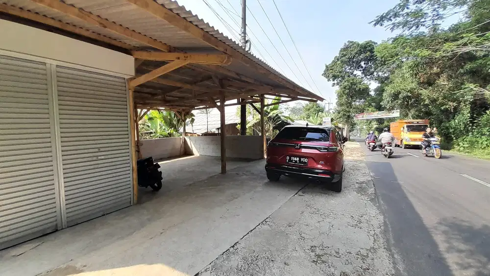 Tanah Pinggir 2,4ha Jalan Raya Bojong Wanayasa Purwakarta Dijual Murah