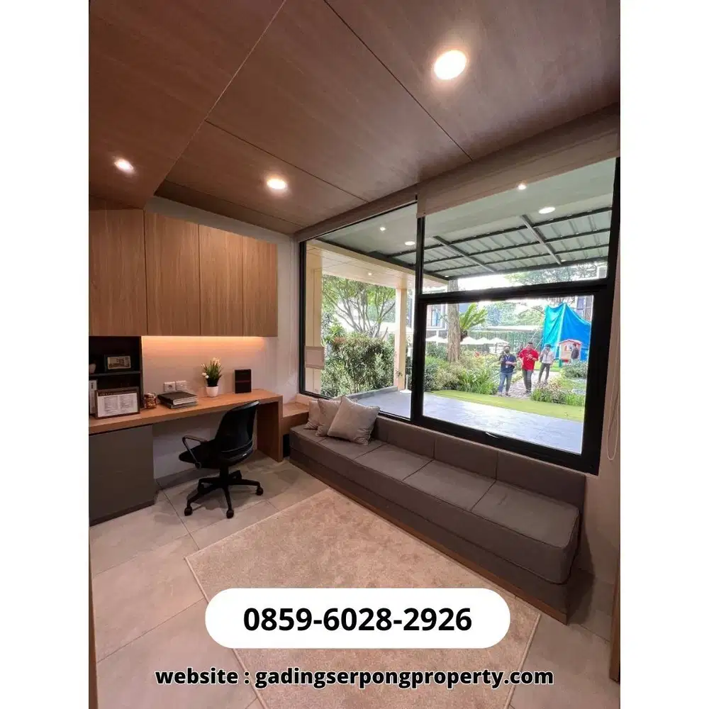 Dp Nol Pasti Approve Kpr Full Furnish di Bsd City Tanakayu Vasya 2,9 M