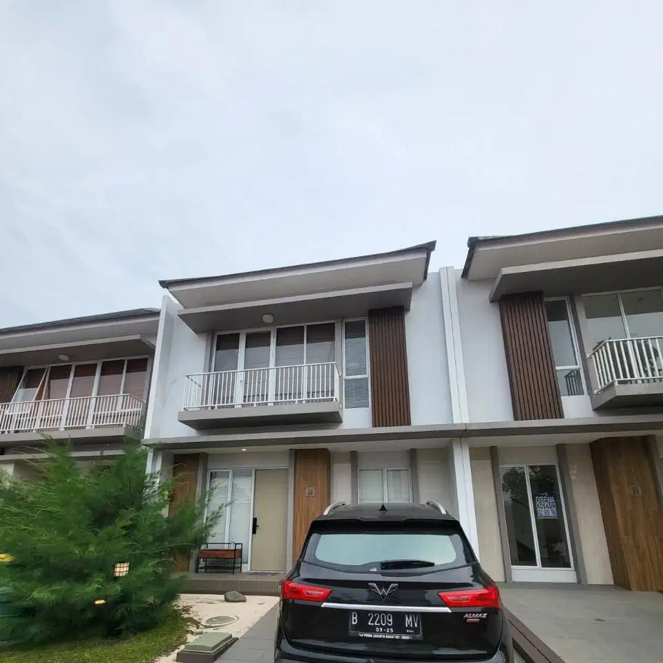 Rumah Cantik Furnish Depan Clubhouse Nara Village Gading Serpong