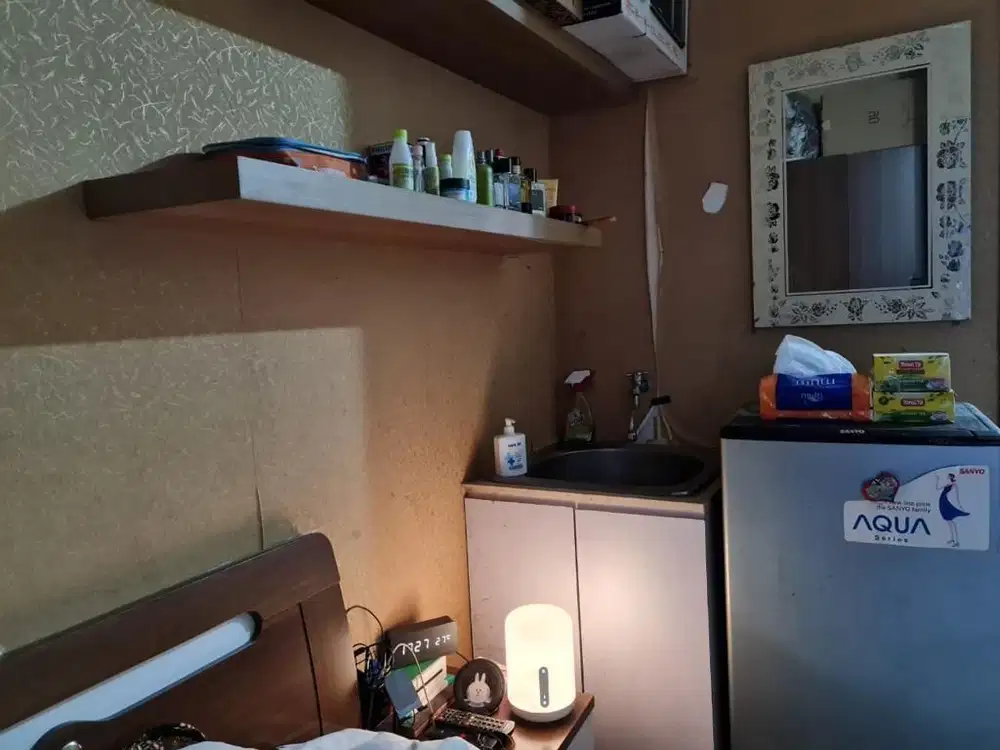 Disewakan Apartment Studio Perbulan Murah Furnish Di Green pramuka