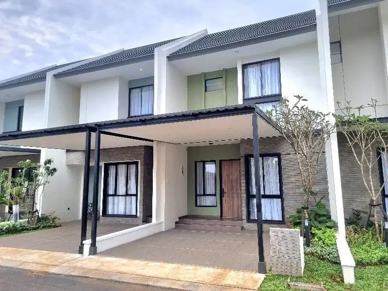 Rumah View Swimming Pool di Ayodhya Cluster Cassia by Alam Sutera