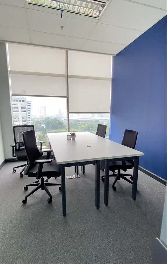 Sewa Kantor Full Furnished utnuk 8 orang di SCBD Sudirman dekat TJ MRT