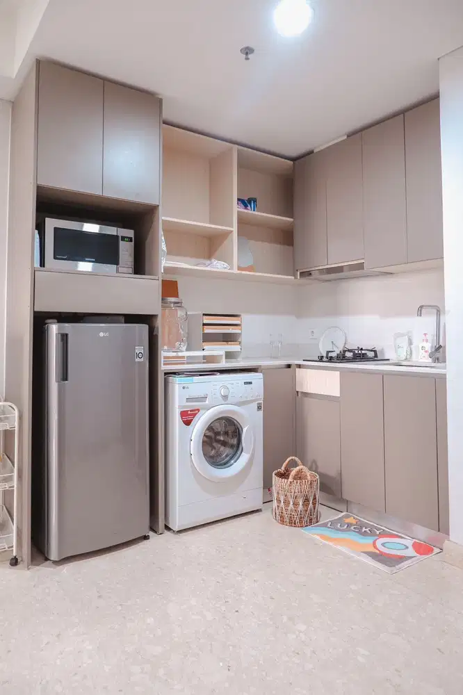 DIsewakan murah apartemen gold coast pik tower atlantik lantai mid