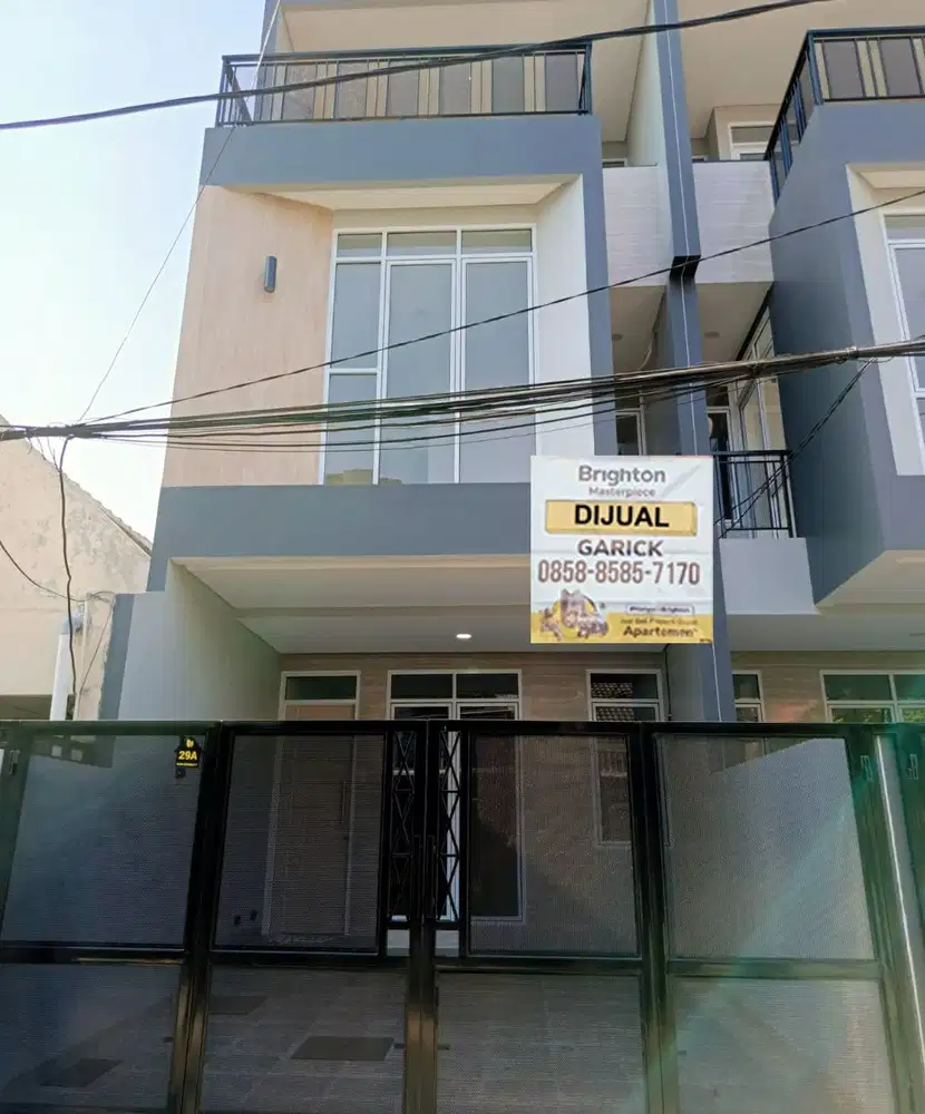 Rumah Baru 3 Lantai Siap Huni Di Duri Kepa Jakarta Barat