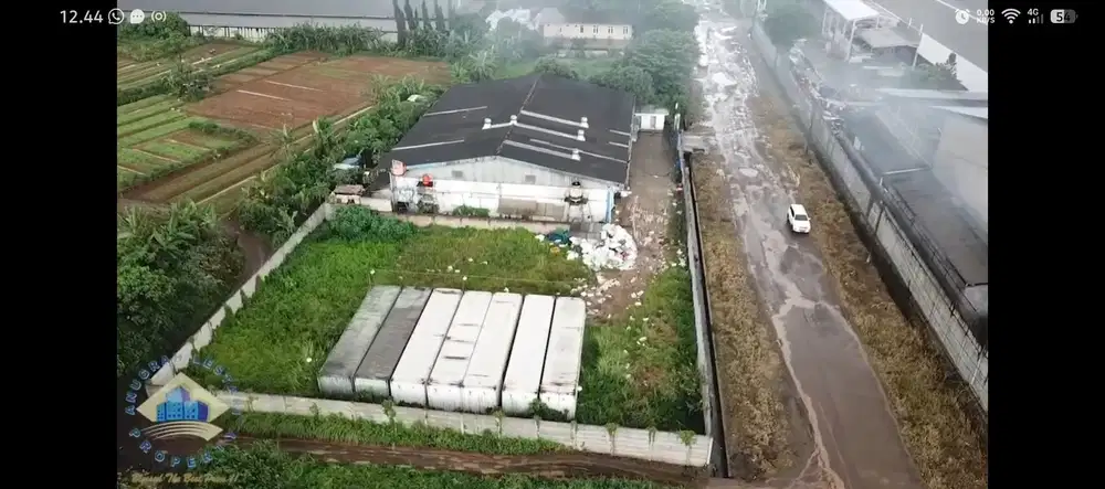 Dijual Pabrik Di Kawasan Industri Bonen, Cikupa, Tangerang