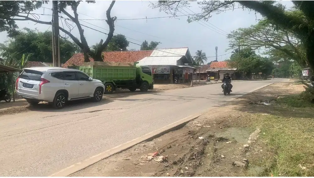 TANAH INDUSTRI MURAH DI JALAN RAYA RANGKAS BITUNG - LEBAK
