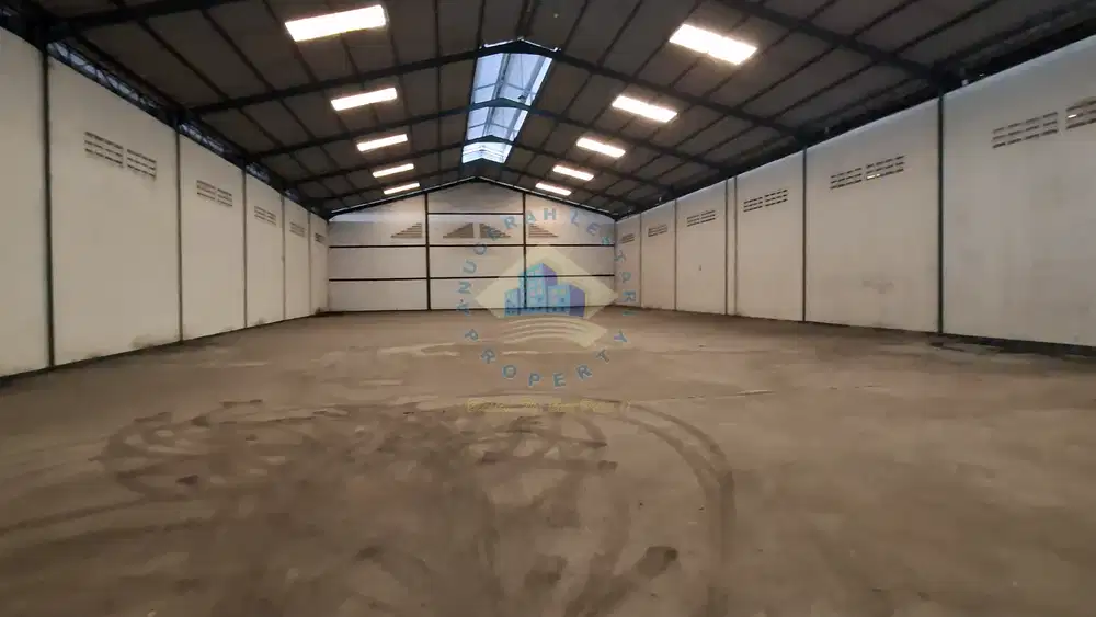 Sewa gudang bisa kontener 40 ft dekat tol di Balaraja - Tangerang