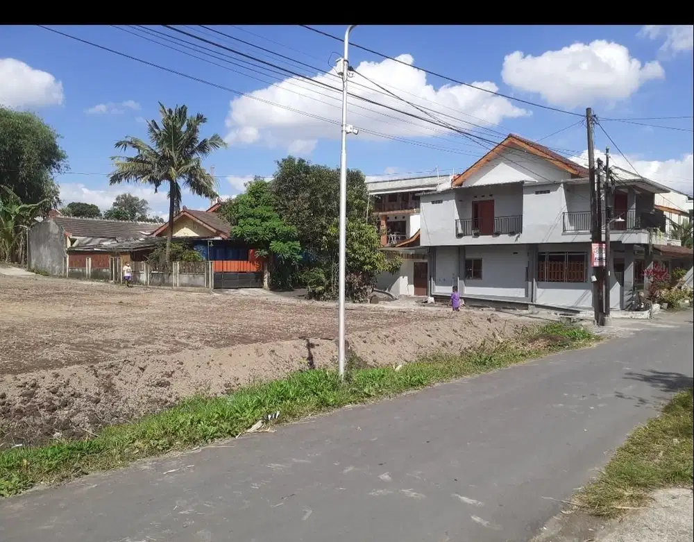 Tanah Strategis 10 menit UGM, mangku jalan