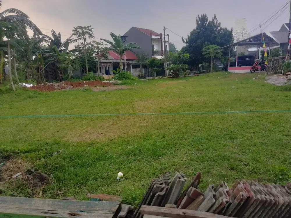 Lokasi Nyaman Bangun Rumah, Kapling SHM Dekat Stasiun Cilebut