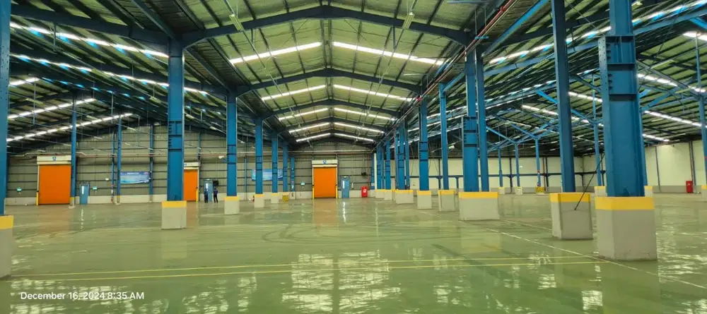 Di sewa gudang luas banguan 6500 m2 LT 1,2 ha / 12.000 m2 di dalam kawasan BIIE hyundai cikarang