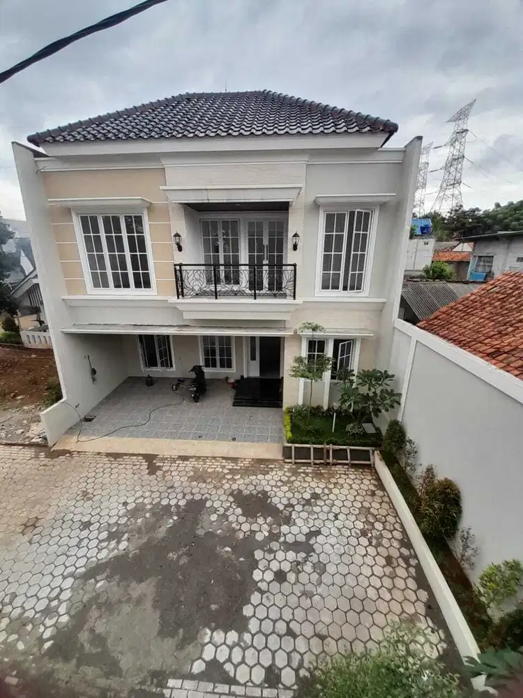 Rumah Mewah Bata Merah di Gandul, Cinere 5 Menit ke Tol Brigif