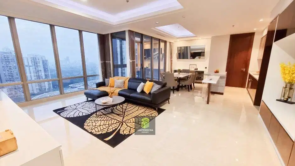 For Rent 3 Bedrooms Private Lift The Elements Rasuna Kuningan Jakarta