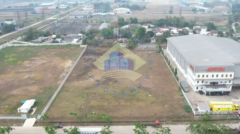 Tanah di Kawasan Industri Modern Cikande, Serang - Banten.
