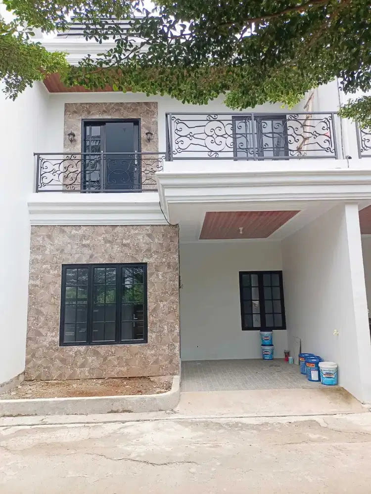 Di Jual Rumah Murah 2 Lantai Modern samping Tol Cijago Depok