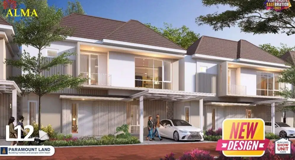 Rumah Baru Cluster Alma - Paramountland Serpong