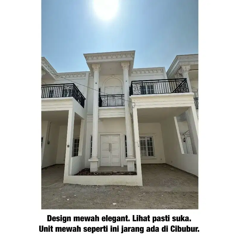 RUMAH BARU 2 UNIT DIJUAL CEPAT CEMPEDAK CIBUBUR