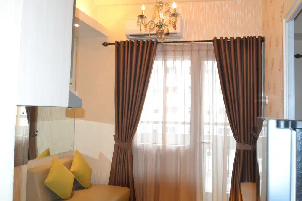 Jual Apartemen Green Pramuka Tower Orchid 2BR Full Furnished