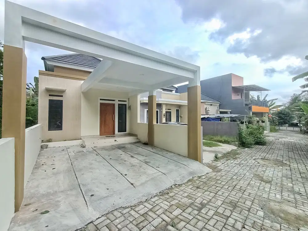 Rumah Minimalis Tanah Luas Siap Huni dekat Kampus UII