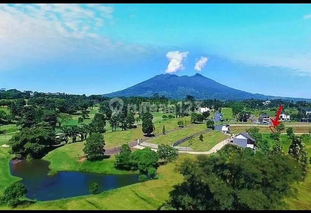Kavling Rancamaya Cluster Rich Mond, View Lepas Gunung Salak dan Kota