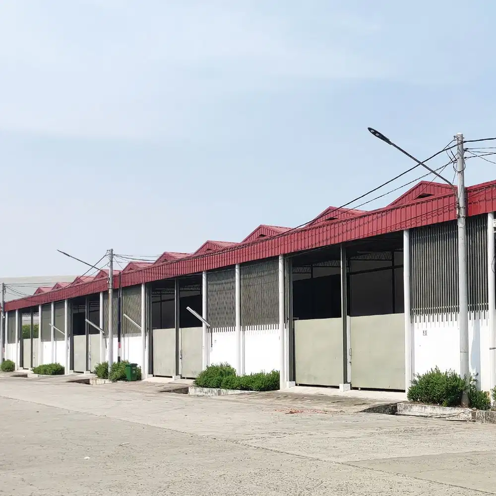 Gudang Jakarta Tangerang Akses Tol Kataraja Siap Pakai