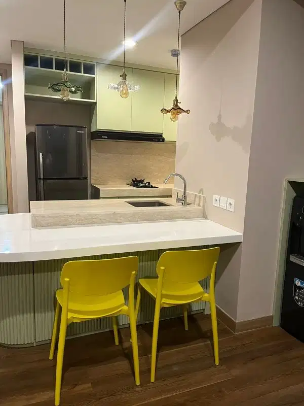 disewakan Apart siap huni, Fullfurnish, type 2 BR balkon,Cempaka putih