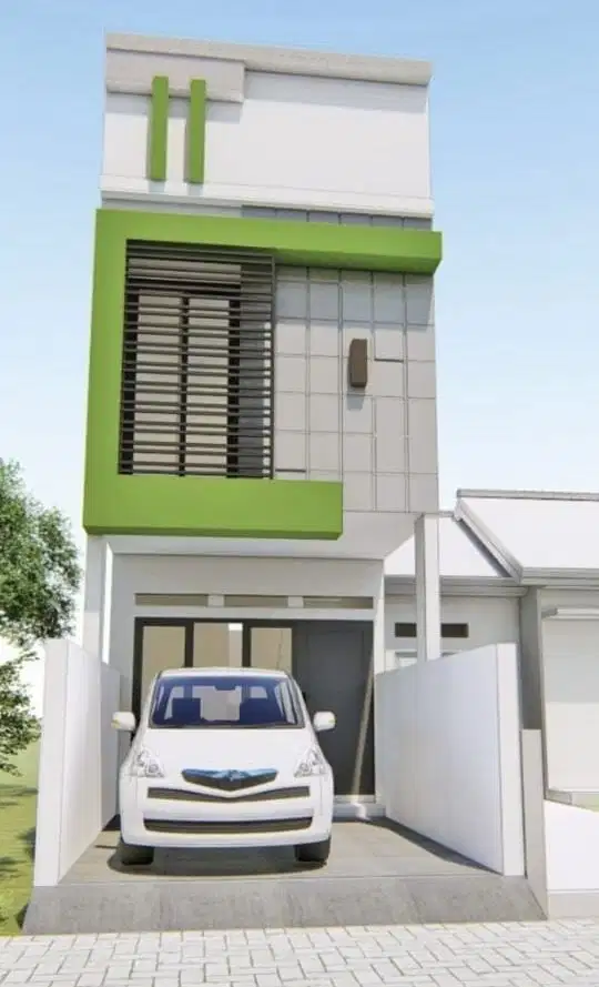 Rumah Mungil Brand New Hadap Timur di Gading Griya Residence Jak Ut