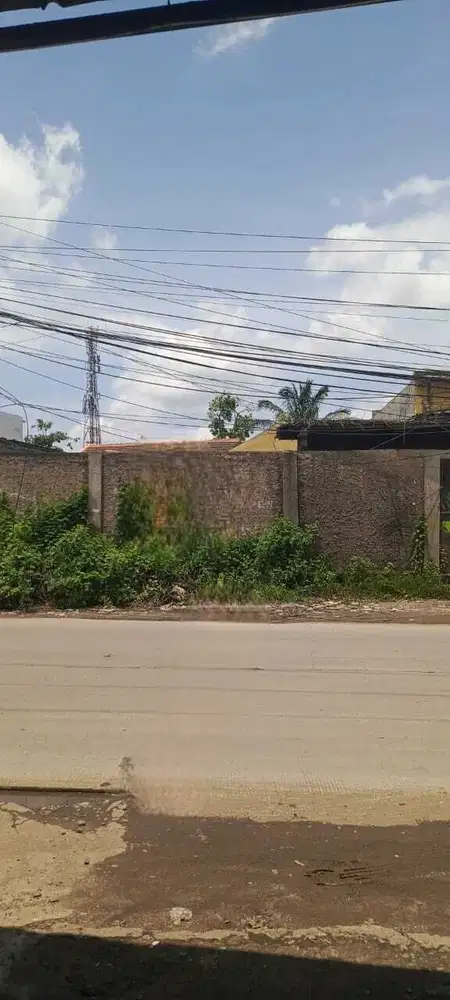 Dijual Tanah Tepi Jl. Raya Legok Stategis Dekat Toll BSD