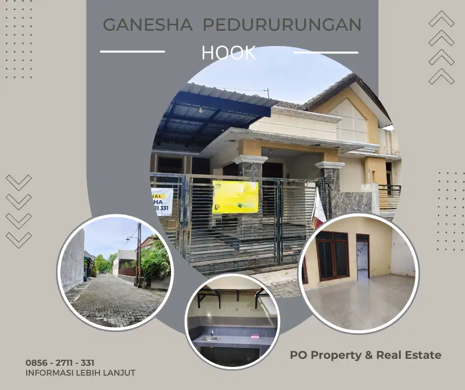 Rumah Hook Siap Huni Ganesha Mukti Pedurungan