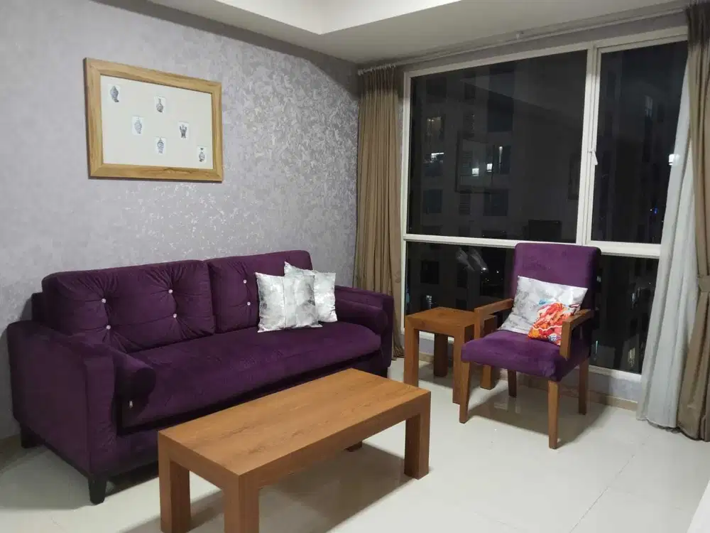 For Rent 2 Bedrooms Casa Grande connecting to Kota Kasablanka Mall