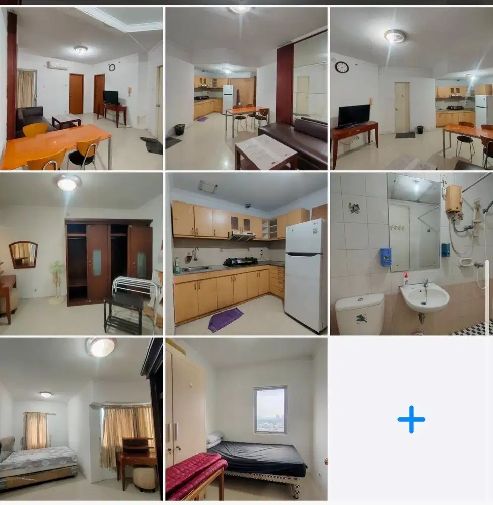 Jual Murah,Apart  Gading Mediternaia hook,lantai sedang,Kelapa Gading