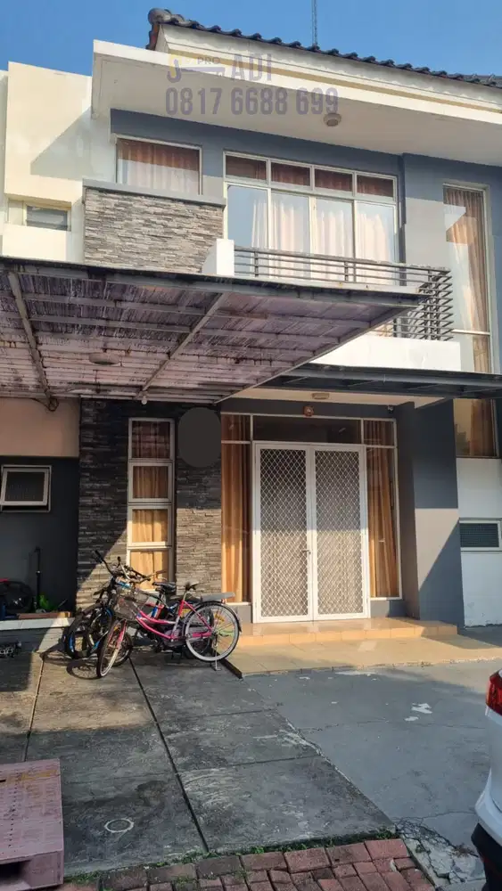 Jual Rumah Golf Lake 2lt Hadap Selatan Siap Huni