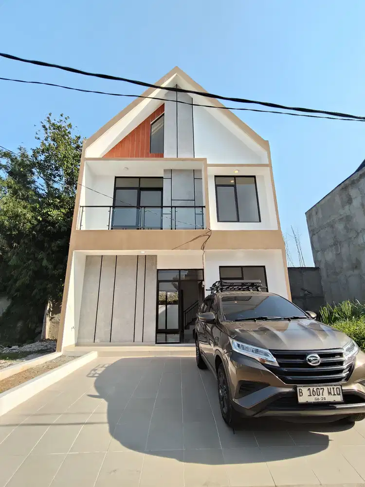 Rumah Cluster 2 Lt dp 5 Jt All in Tanah Bangunan Lega di Pamulang