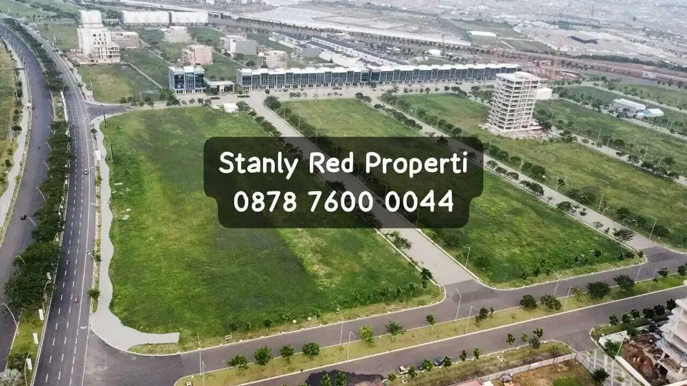 Dijual tanah komersial pik2 brookyln hook hadap utara dan barat nego