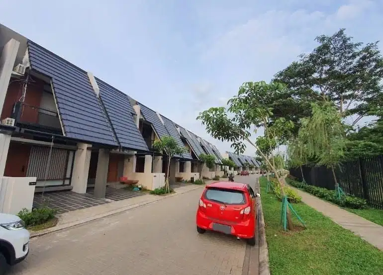 Rumah cluster Fleekhauz Greenwich bsd dijual
