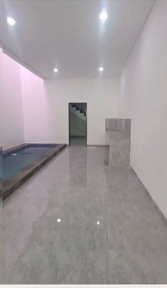 DIJUAL RUMAH BARU MINIMALIS ADA KOLAM RENANG INDOOR DI CITRA GARDEN 1
